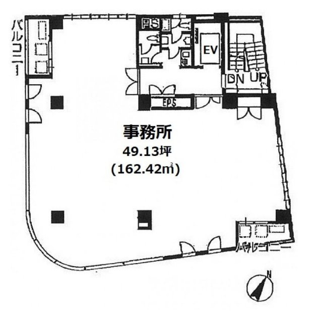 日本橋DOLL13F 間取り図