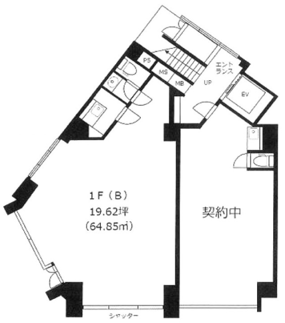 大山ビルB 間取り図