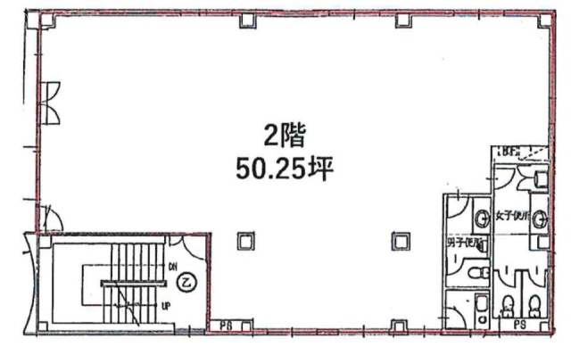 石川ビル2F 間取り図