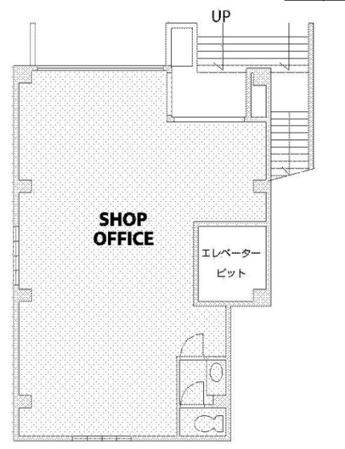 井上ビル1F 間取り図