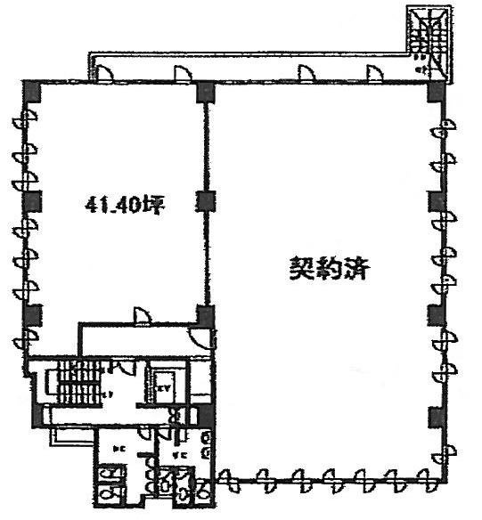 第二林ビルA 間取り図