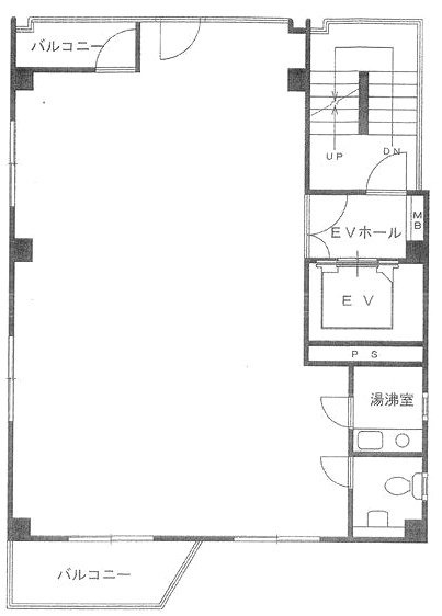 恵比寿A・Mビル701 間取り図