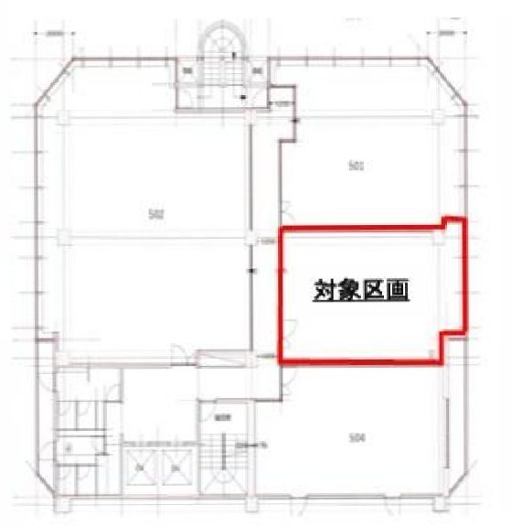 KEC銀座ビル503 間取り図