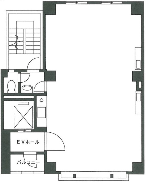 富士ビル3F 間取り図