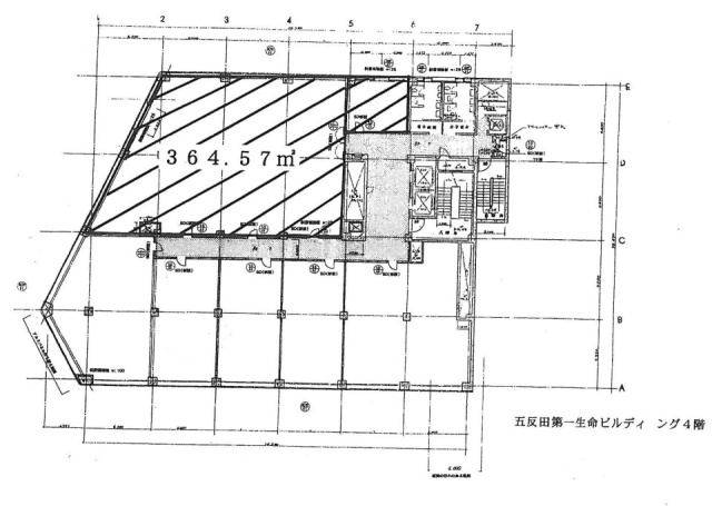 五反田第一生命ビル4F 間取り図