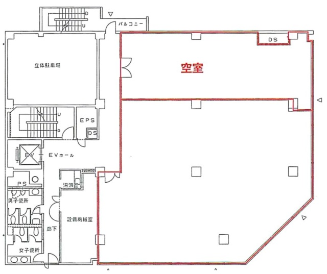 日本生命錦糸町ビル3F 間取り図