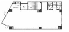 長谷川グリーンビル3F 間取り図