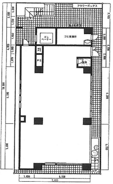 ダイカンプラザ上野ビル1F 間取り図