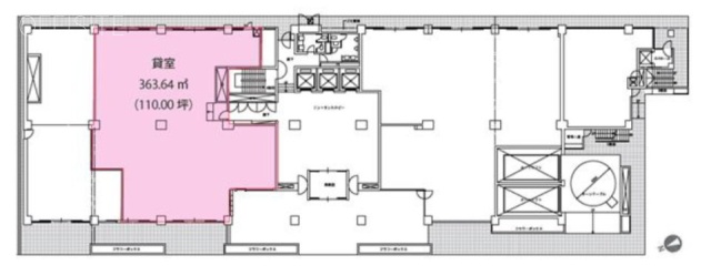 TOKYU REIT虎ノ門ビル1F 間取り図