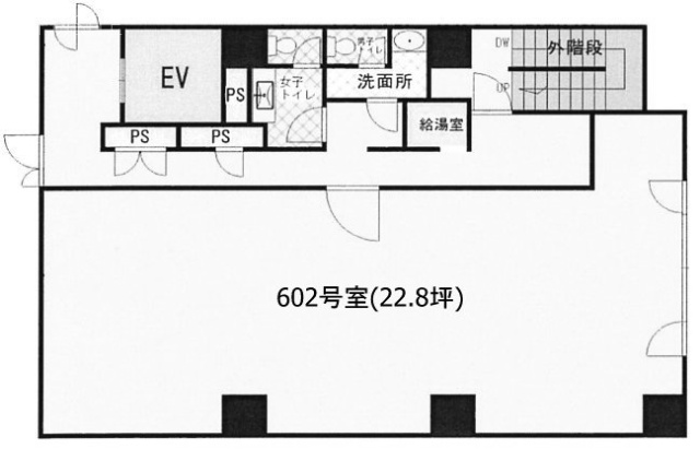 YSビル602 間取り図