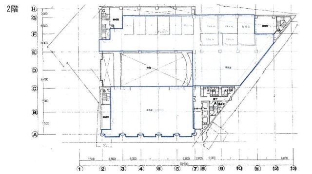 MUTOH池尻ビル2F 間取り図