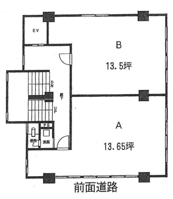 秀幸ビルA 間取り図