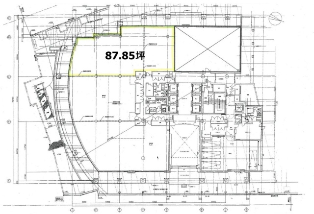 朝日生命代田橋ビル1F 間取り図