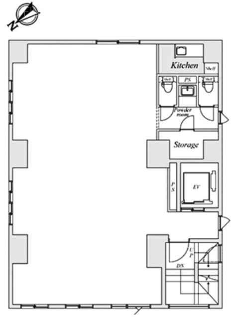 NCN南青山3F 間取り図