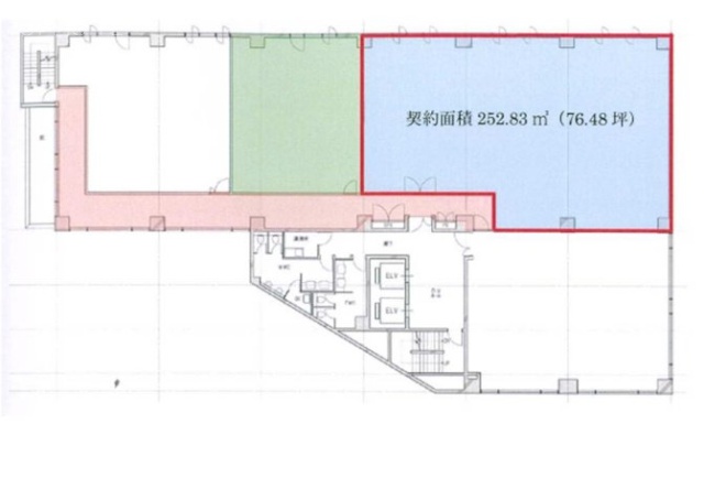 虎ノ門桜ビル603 間取り図