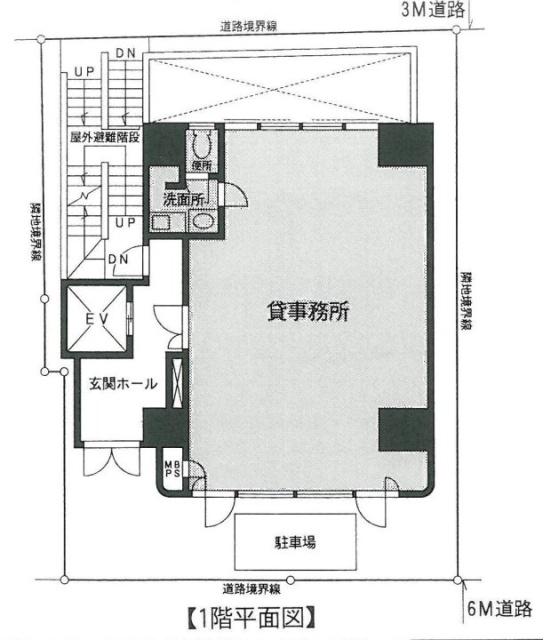 ひまわり日本橋人形町ビル1F 間取り図