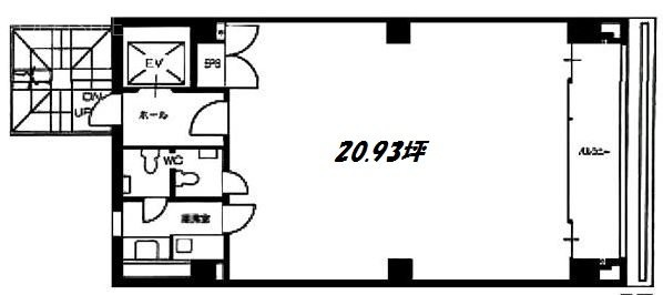 FKビル3F 間取り図