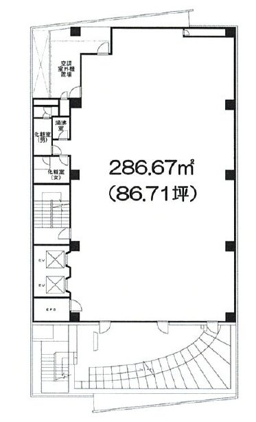 コアビル6F 間取り図