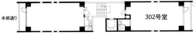 山崎ビル302 間取り図