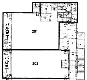 ルミエール東神田ビル201 間取り図