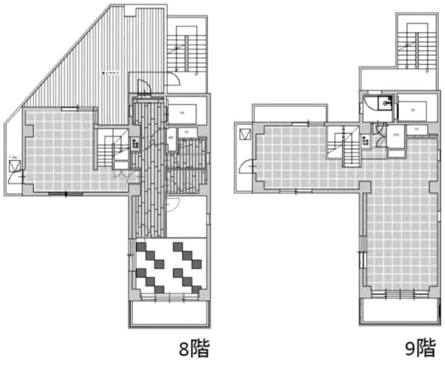 ism神田8F～9F 間取り図