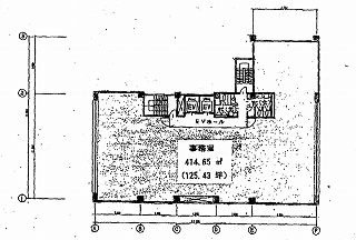 銀座イーストビル7F 間取り図