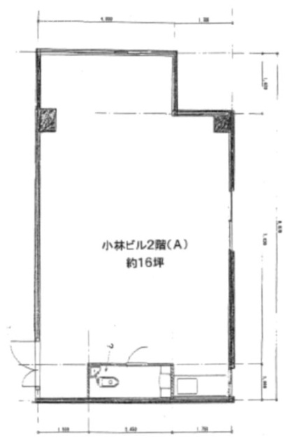 小林ビルA 間取り図
