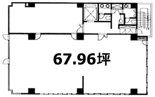 YM芝公園ビル3F 間取り図