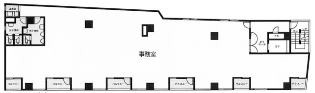 スターコート日本橋201 間取り図