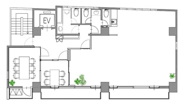 シーラックグループ日本橋兜町ビル5F 間取り図