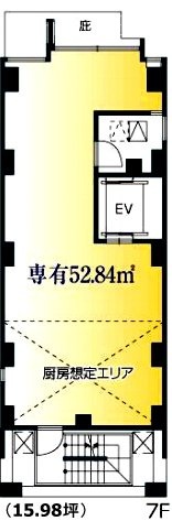 スタック池袋ビル7F 間取り図