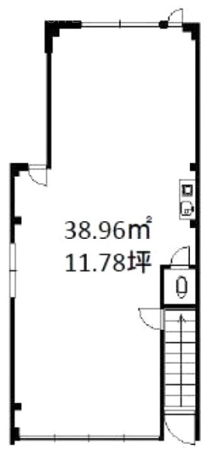 石神ビル1F 間取り図