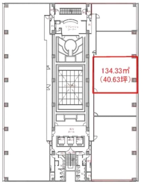 N&Fビル14F 間取り図