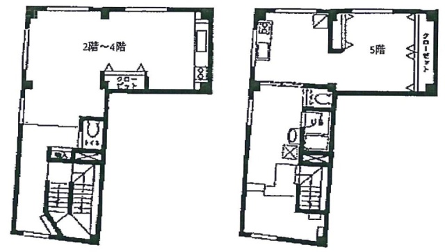 アソルティー銀座4F～5F 間取り図