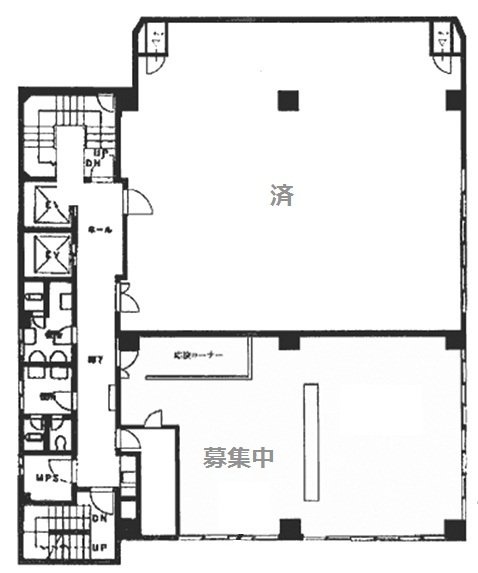 山葉メディカルセンタービル3F 間取り図