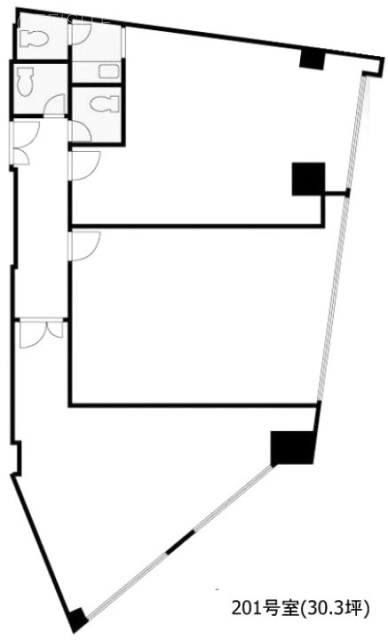 陽輪台高円寺ビル201 間取り図