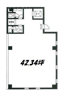 大島ビル4F 間取り図