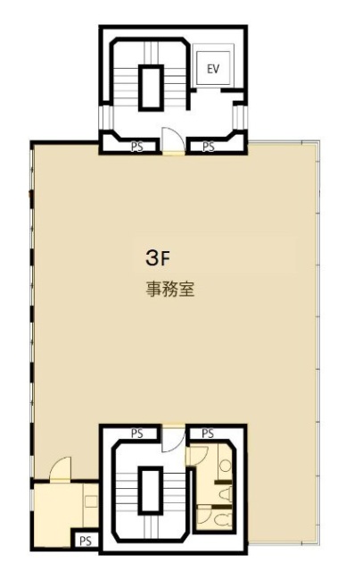 パックマートビル3F 間取り図