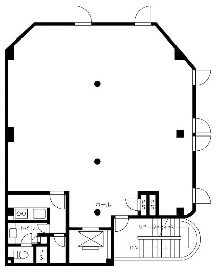 代々木PIビル2F 間取り図