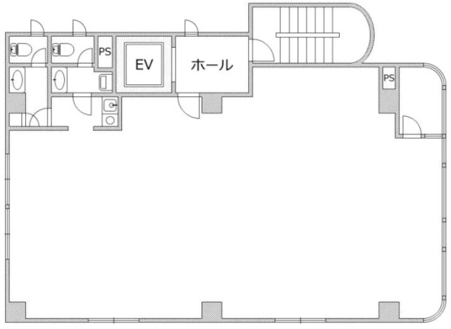 中村ビル3F 間取り図