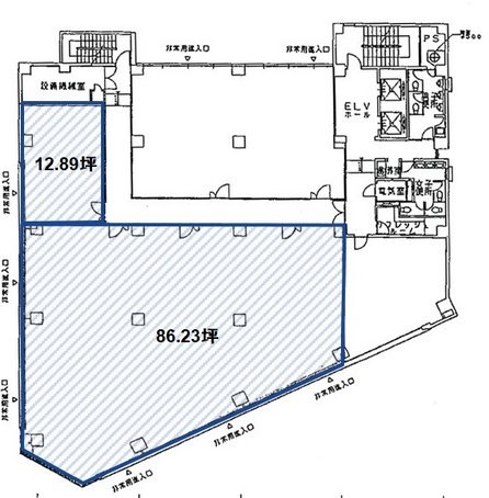 いちご東池袋ビル601 間取り図