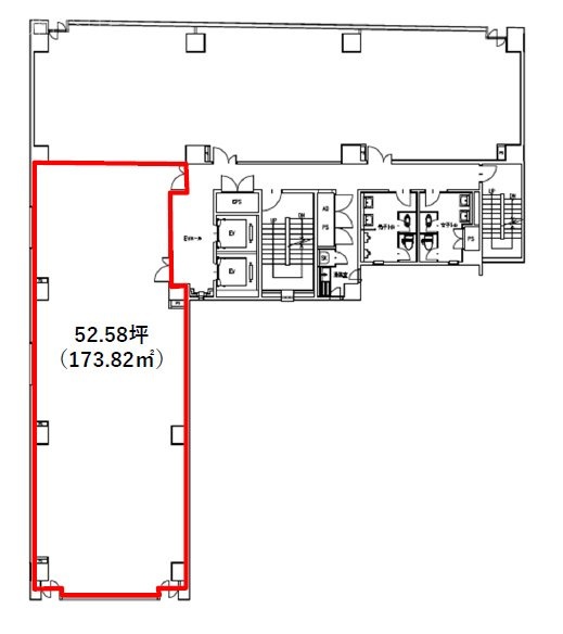 ONEST上野御徒町ビル4F 間取り図