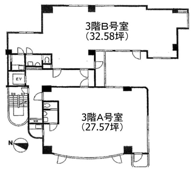 NCスクエア新宿AB 間取り図