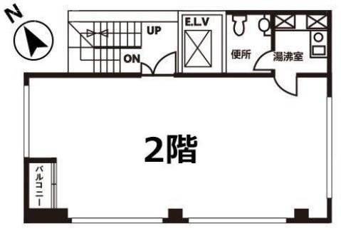 ベルスパッツィオ池袋2F 間取り図