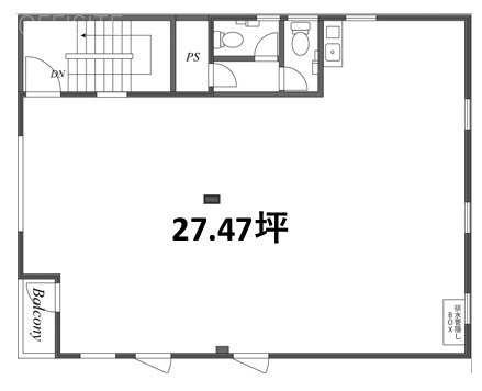 EXPARK二子玉川3F 間取り図