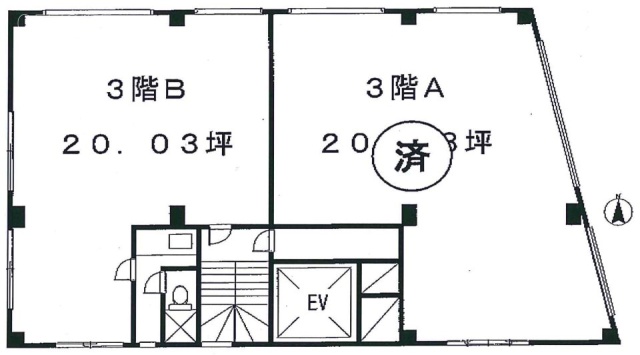 芹澤ビルB 間取り図