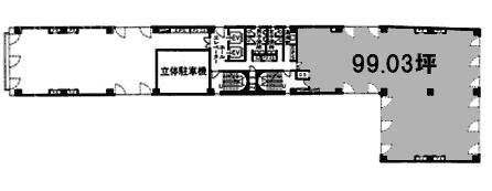山光ビルB 間取り図
