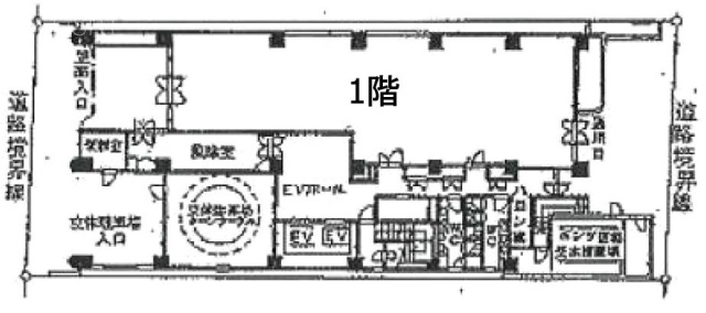 丸多屋ビル1F 間取り図