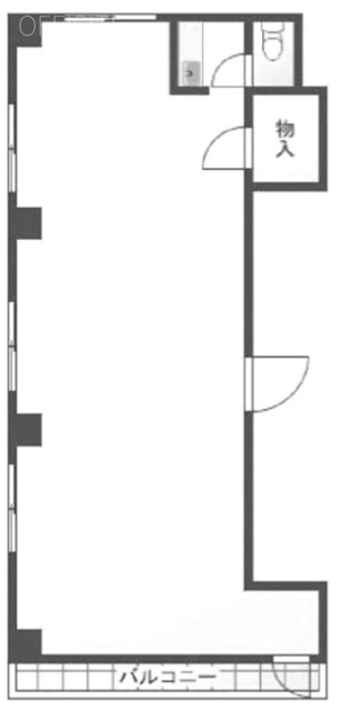 第二安田ビル2F 間取り図