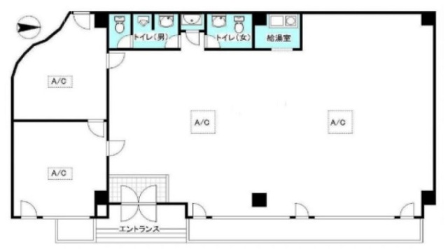 中島ICハイツ1F 間取り図
